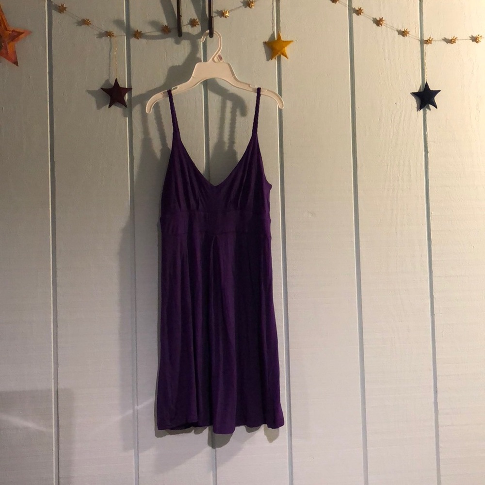 Purple dress